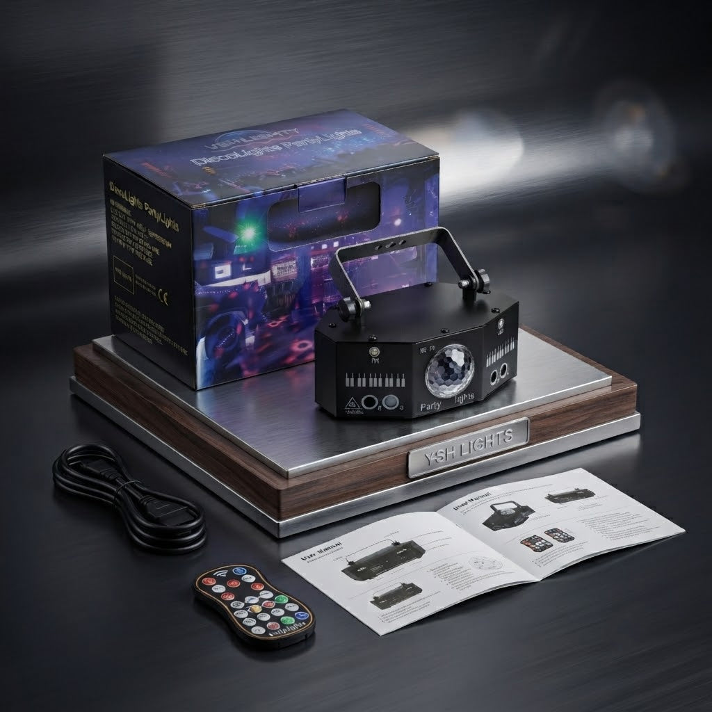 RaveLight™ 6 Eye Dj Disco Laser Light