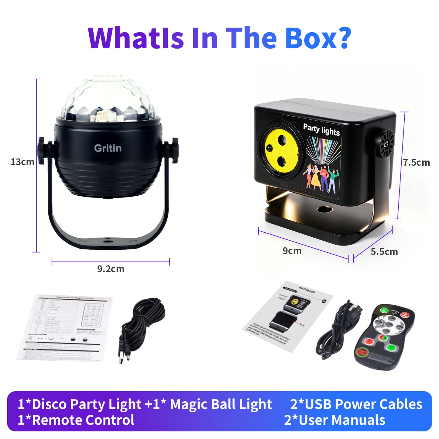 (HOT)RaveLight™ Color Laser Light & Disco Ball light