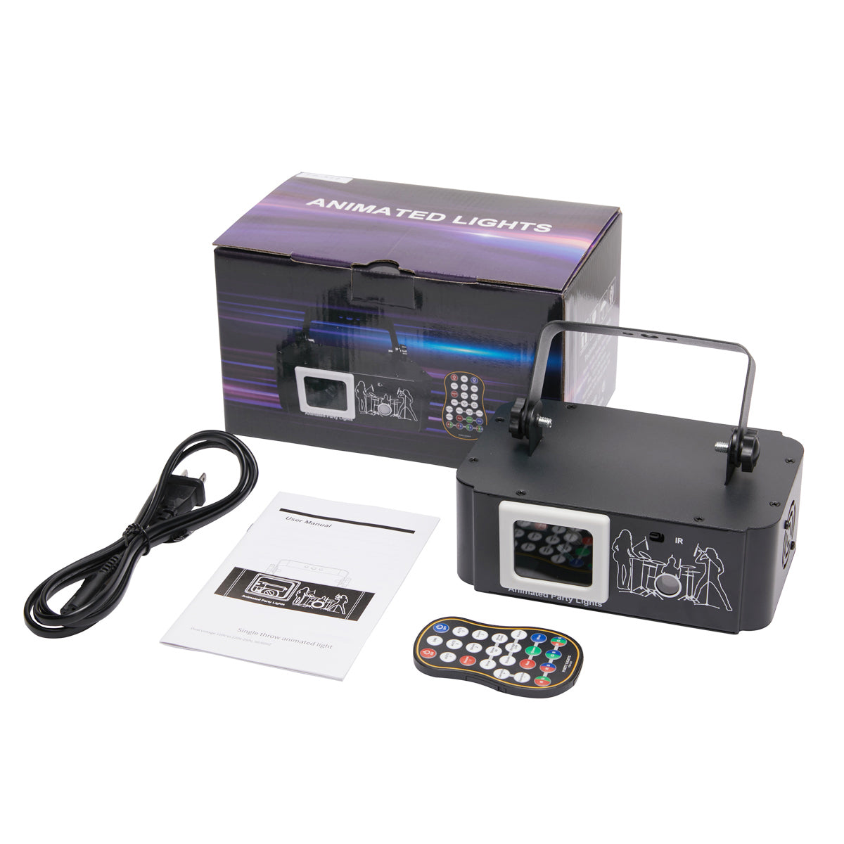 RaveLight™ Full-Color Starry Laser Projector