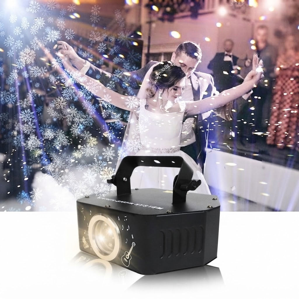 (HOT)RaveLight™Snowflake 5W Laser Projection Light