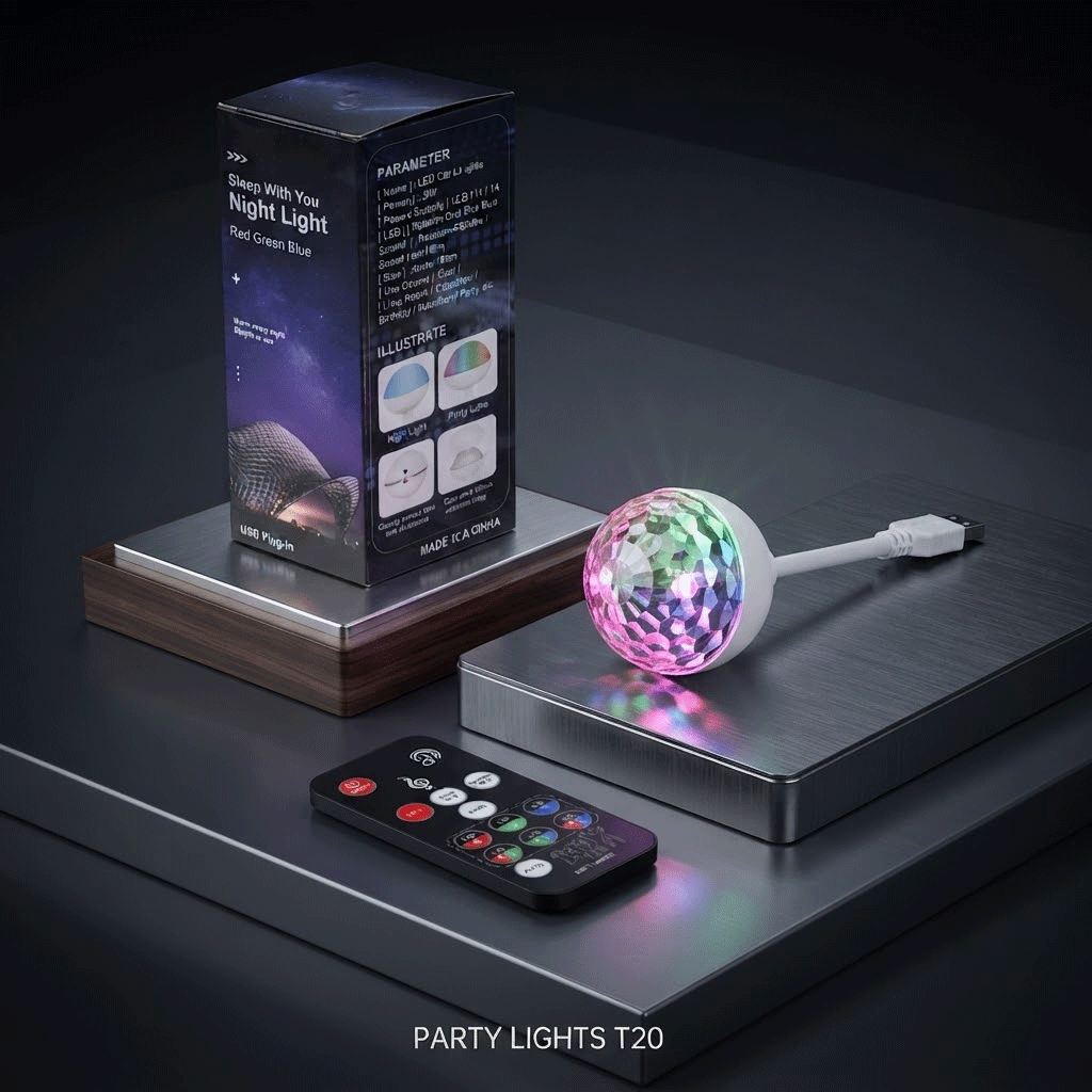 RaveLight™ USB Car Disco Light