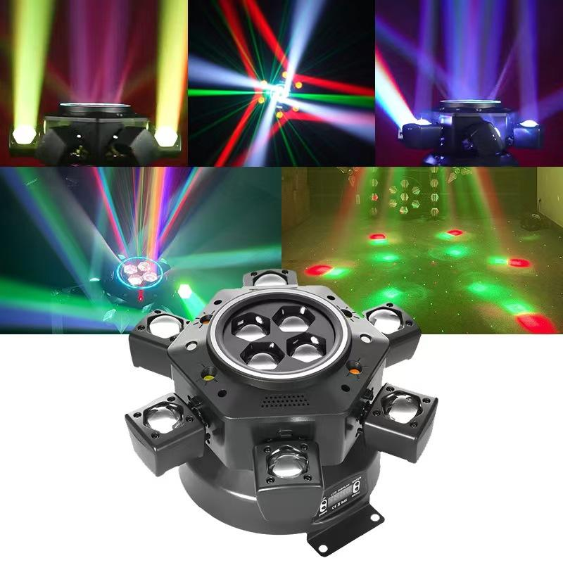 RaveLight™  150W Six Arm Moving Head Stage Light