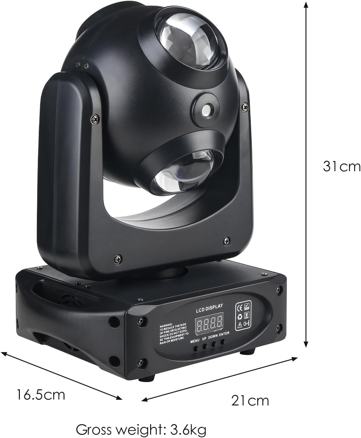RaveLight™ Space 7 Moving Head