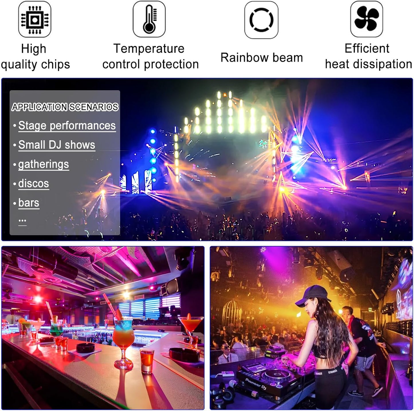RaveLight™ Space 7 Moving Head