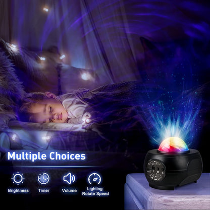 RaveLight™ Bluetooth Galaxy Projector & Speaker