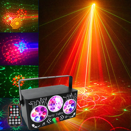 RaveLight™ Kaleidoscope Gobo Light