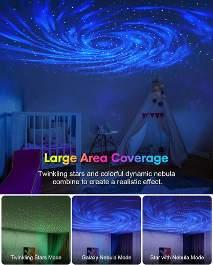 RaveLight™ Bluetooth Galaxy Projector & Speaker