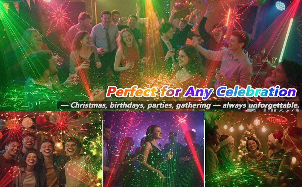 RaveLight™  60 Pattern Laser Light