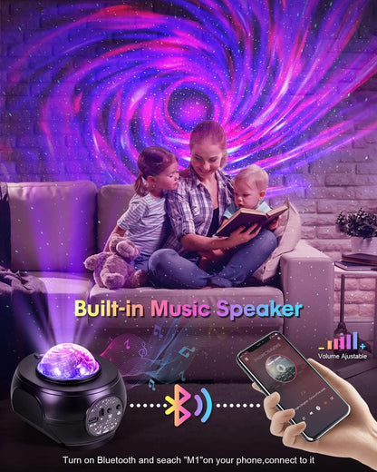 RaveLight™ Bluetooth Galaxy Projector & Speaker