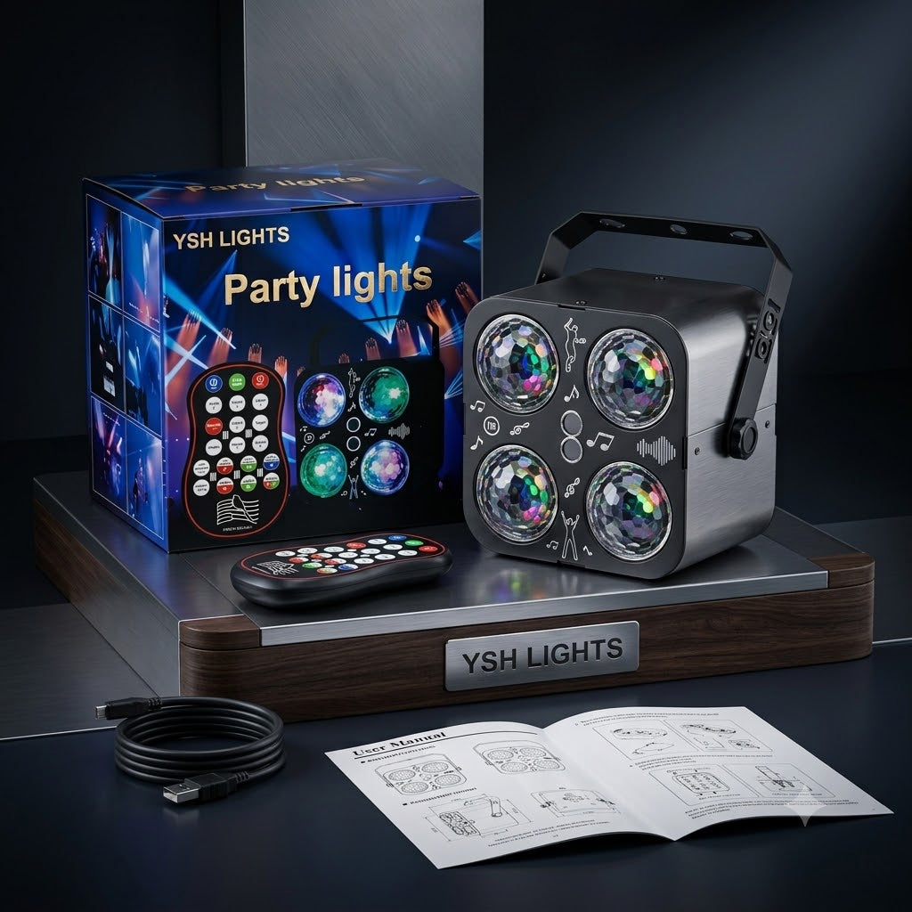 RaveLight™ 4 Magic Ball Pattern Light