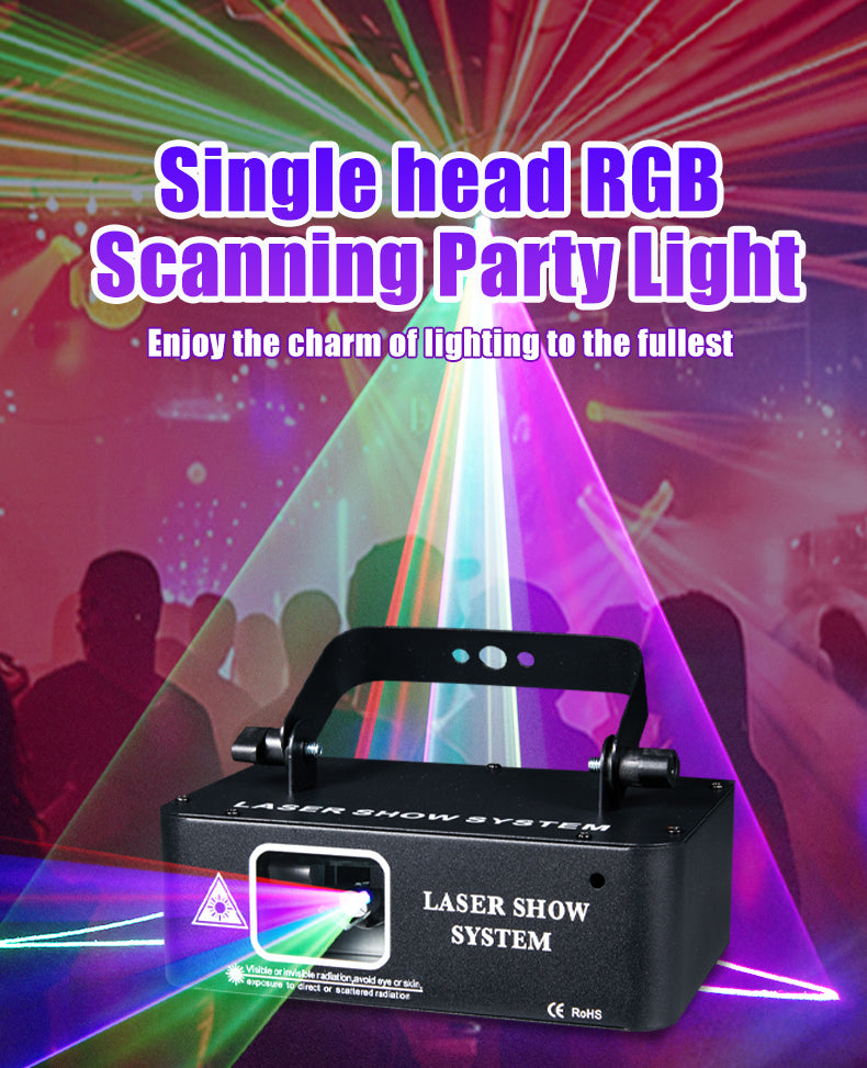 Local Stock|RaveLight™  One Head 90 Pattern Animated Light