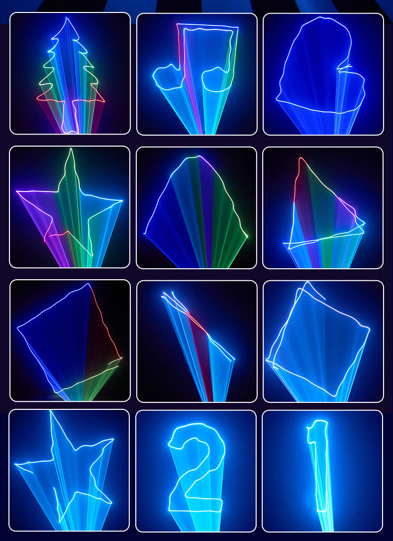 Local Stock|RaveLight™  One Head 90 Pattern Animated Light