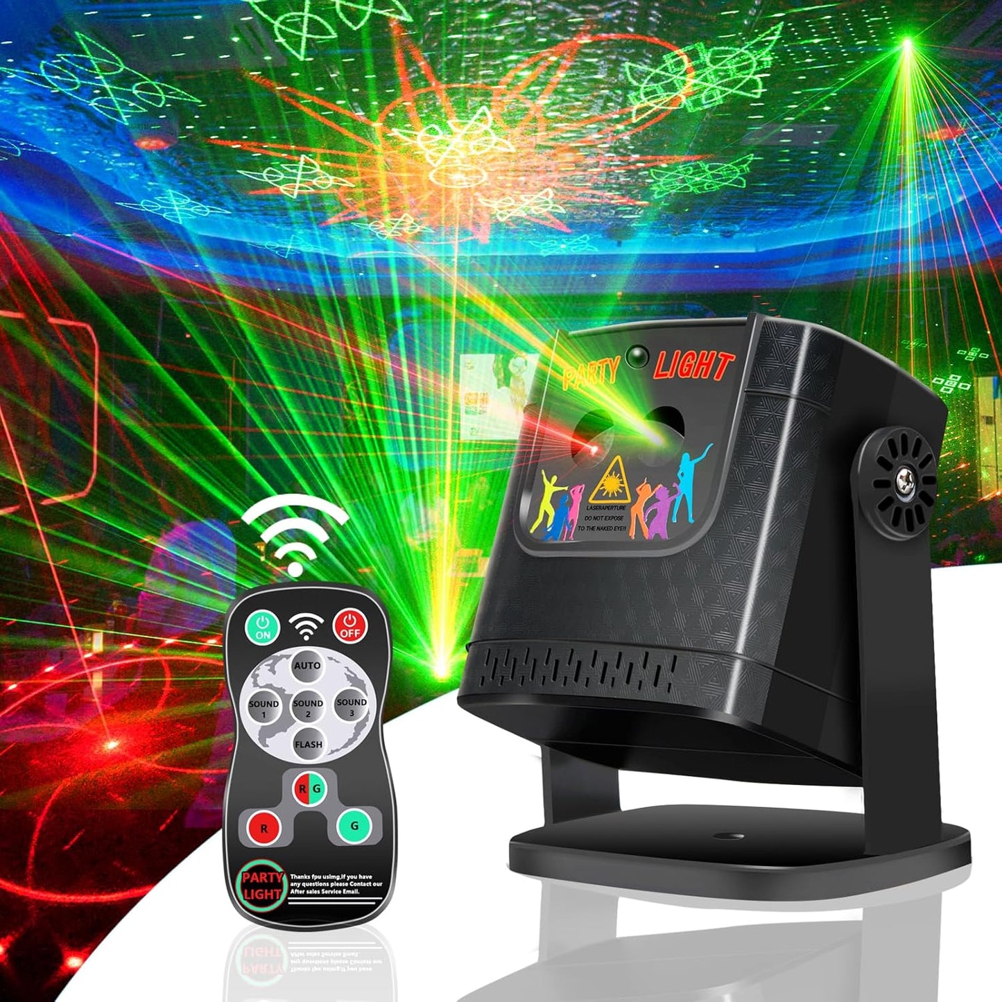 RaveLight™  60 Pattern Laser Light