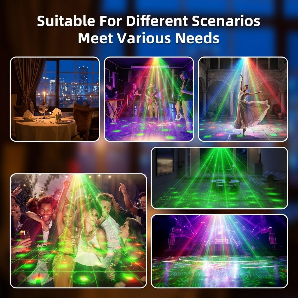 RaveLight™ 4 Magic Ball Pattern Light