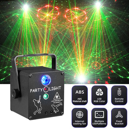 RaveLight™ WIRELESS 3-Laser Strobe Lighting