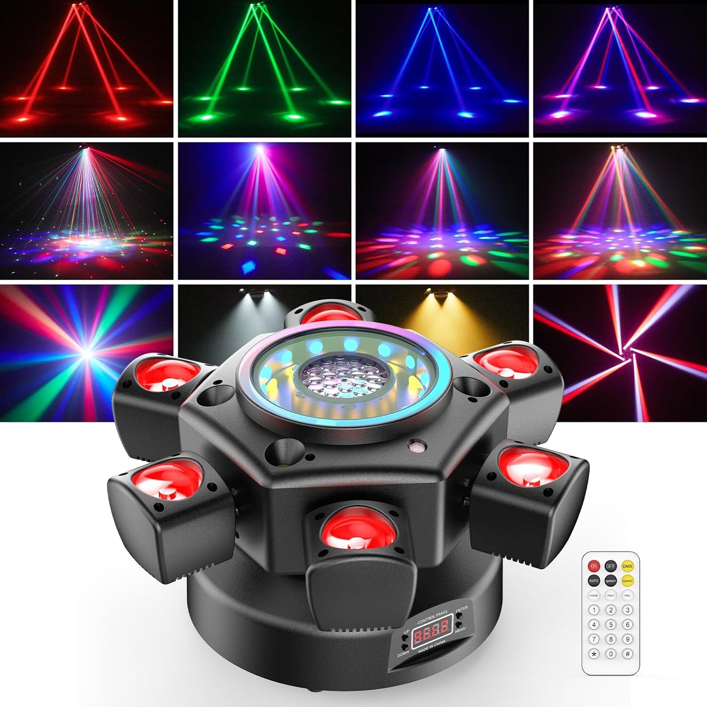 RaveLight™ 180W 8 IN 1 Moving Head