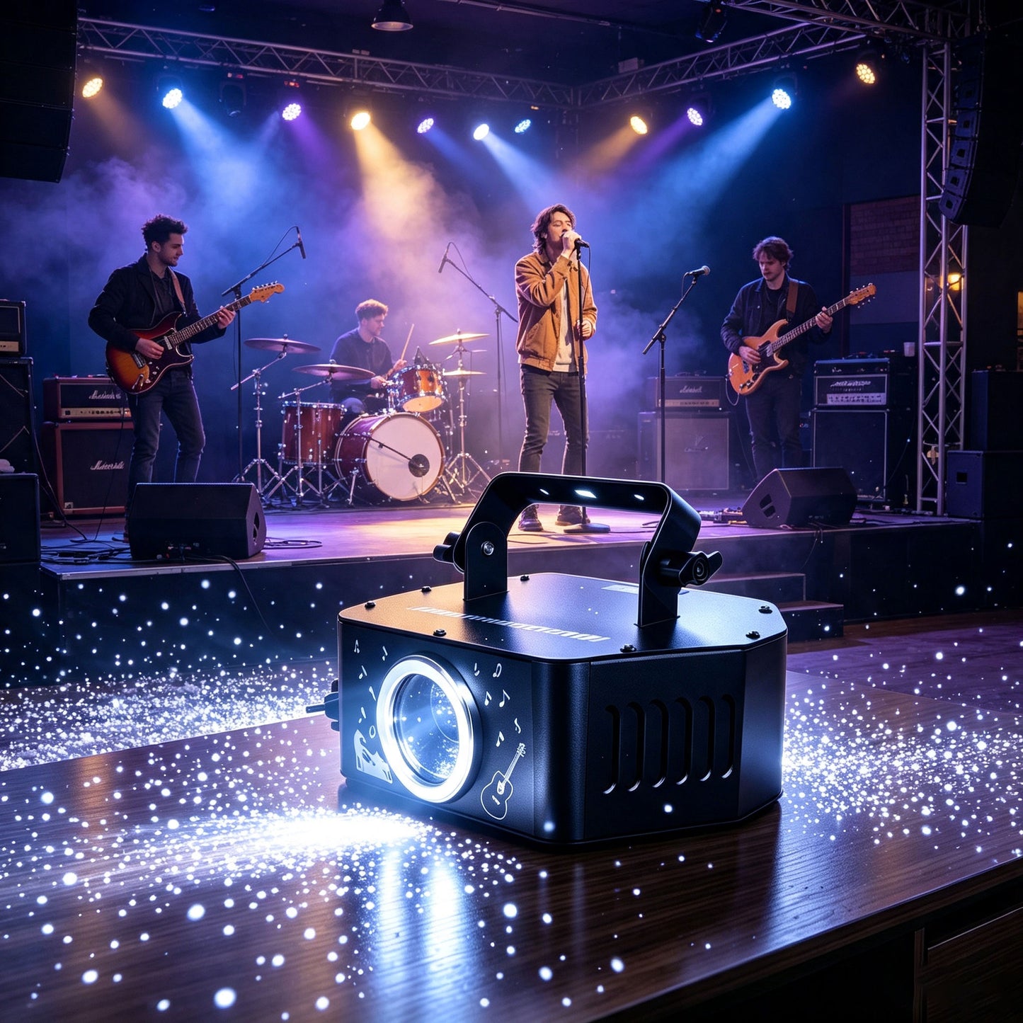 (HOT)RaveLight™Snowflake 5W Laser Projection Light