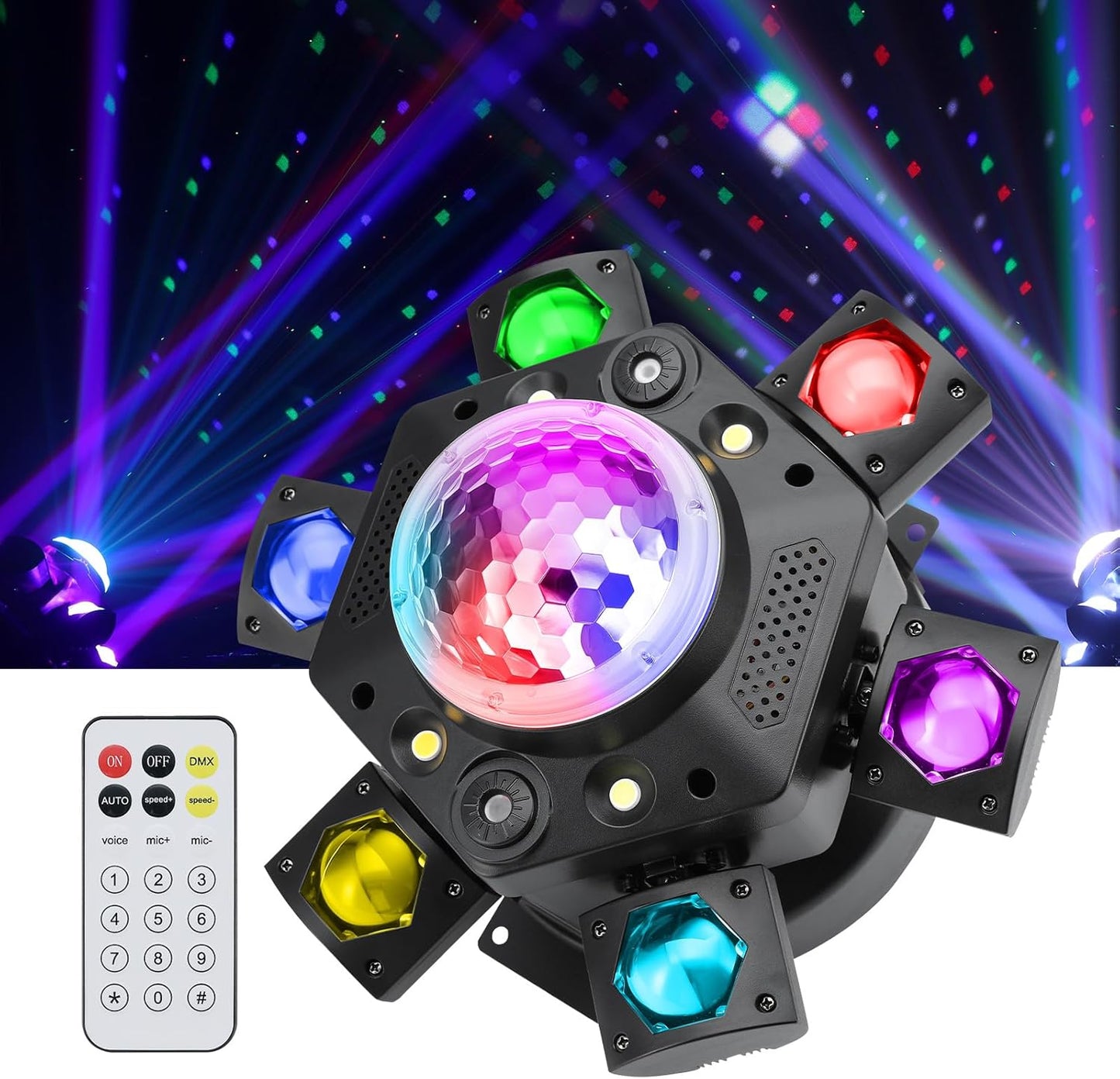 RaveLight™ 150W LED Disco Ball Moving Head