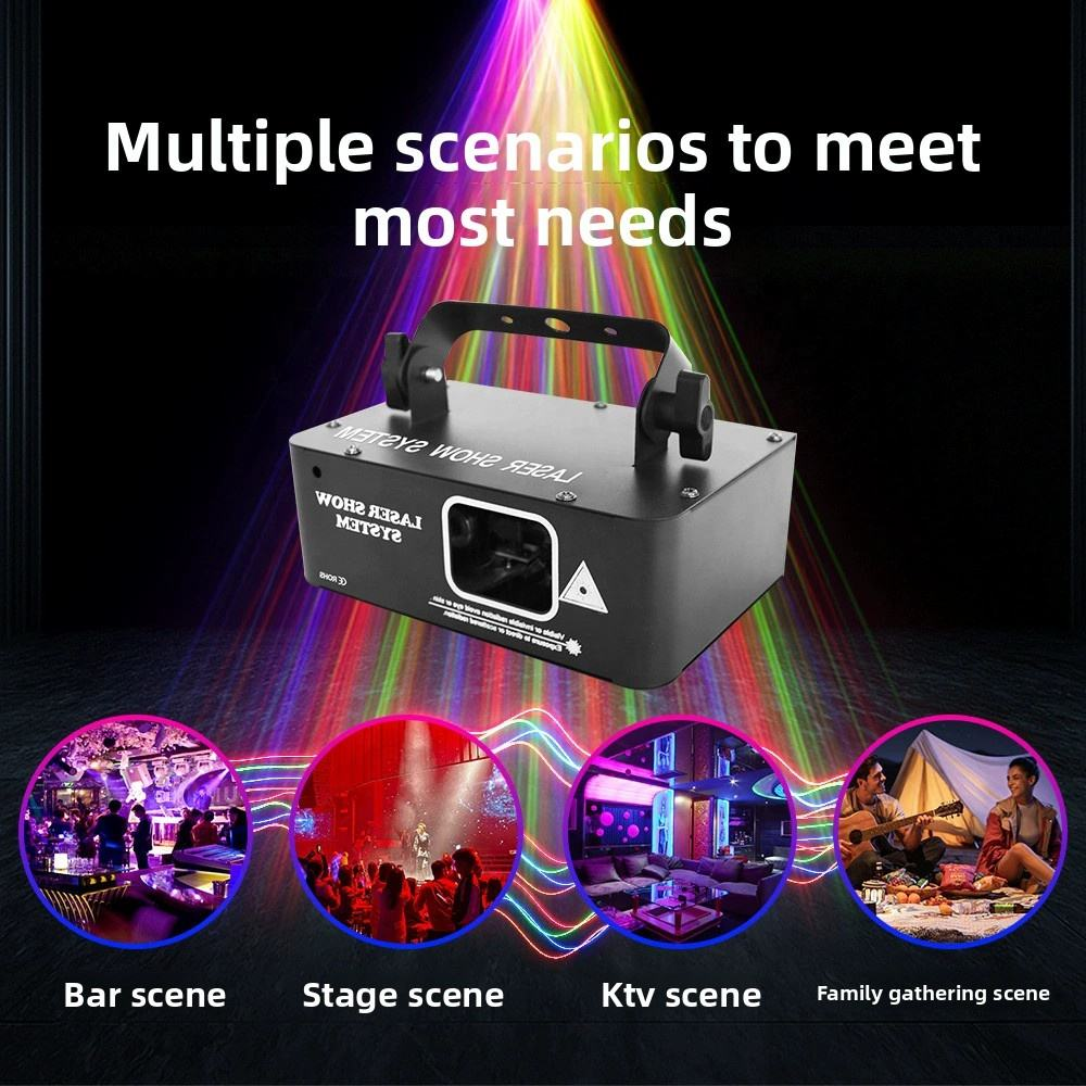 RaveLight™  One Head 90 Pattern Animated Light