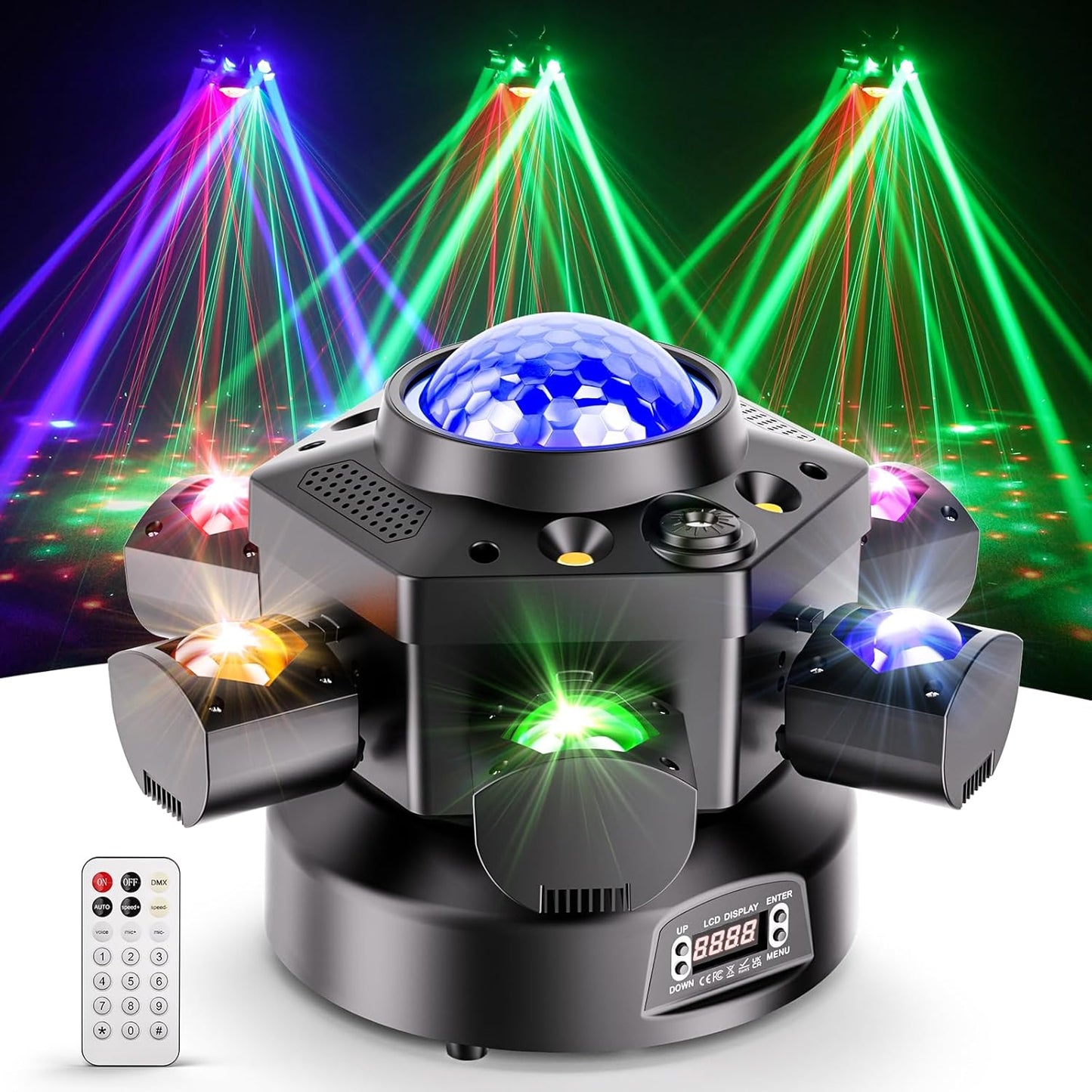 RaveLight™ 150W LED Disco Ball Moving Head