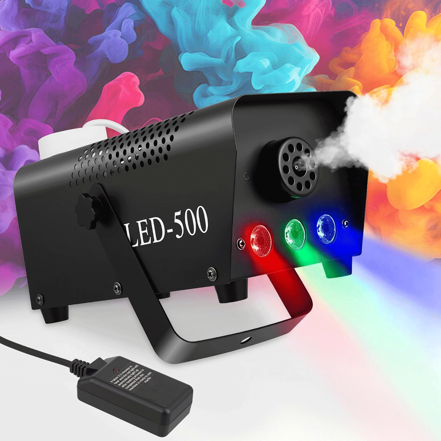 RaveHaze™ 500W LED Fog Machine