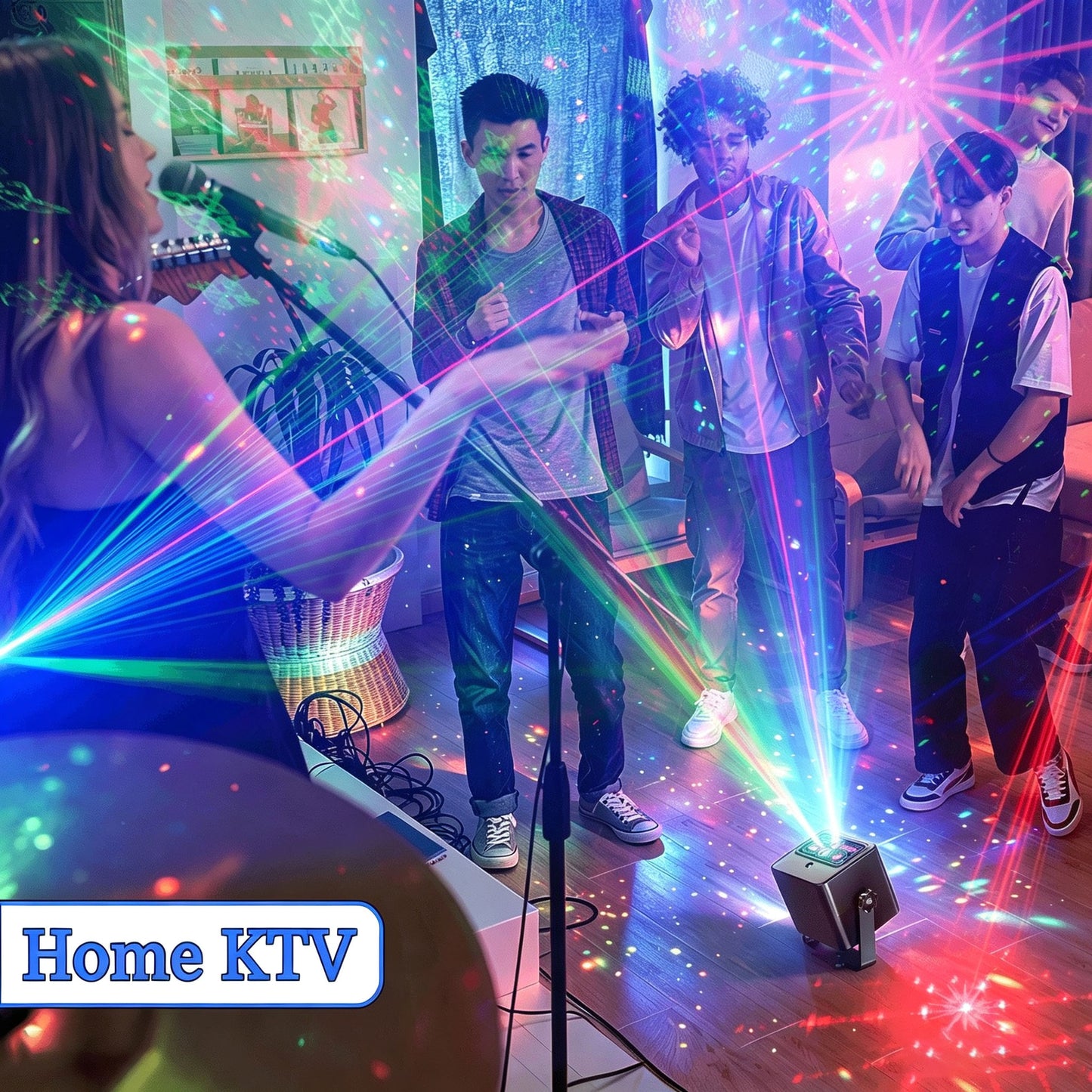 (NEW)RaveLight™-Bluetooth Speaker Party Lights