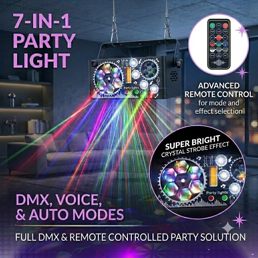 (New) RaveLight™  World Window 7 in 1
