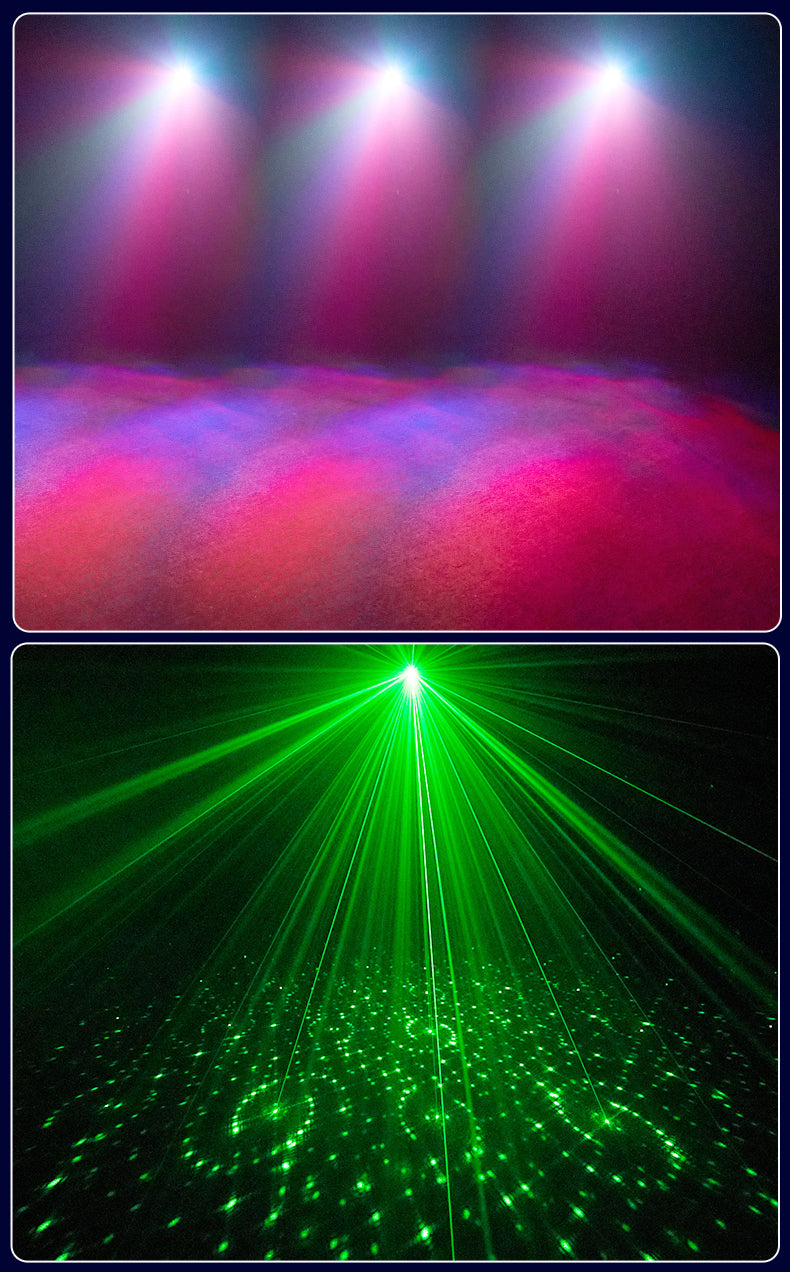 RaveLight™ WIRELESS 3-Laser Strobe Lighting