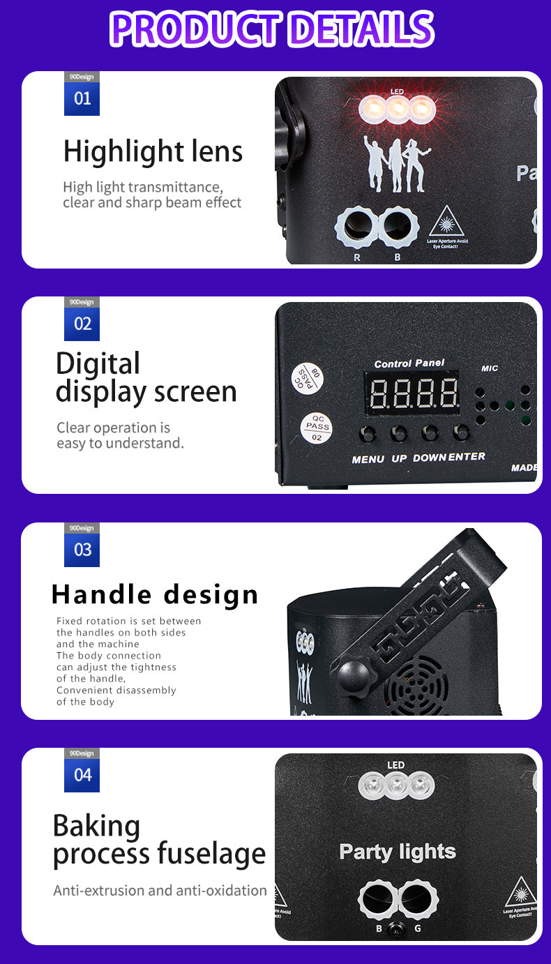Local Stock|RaveLight™ 15 Eye Ravelight