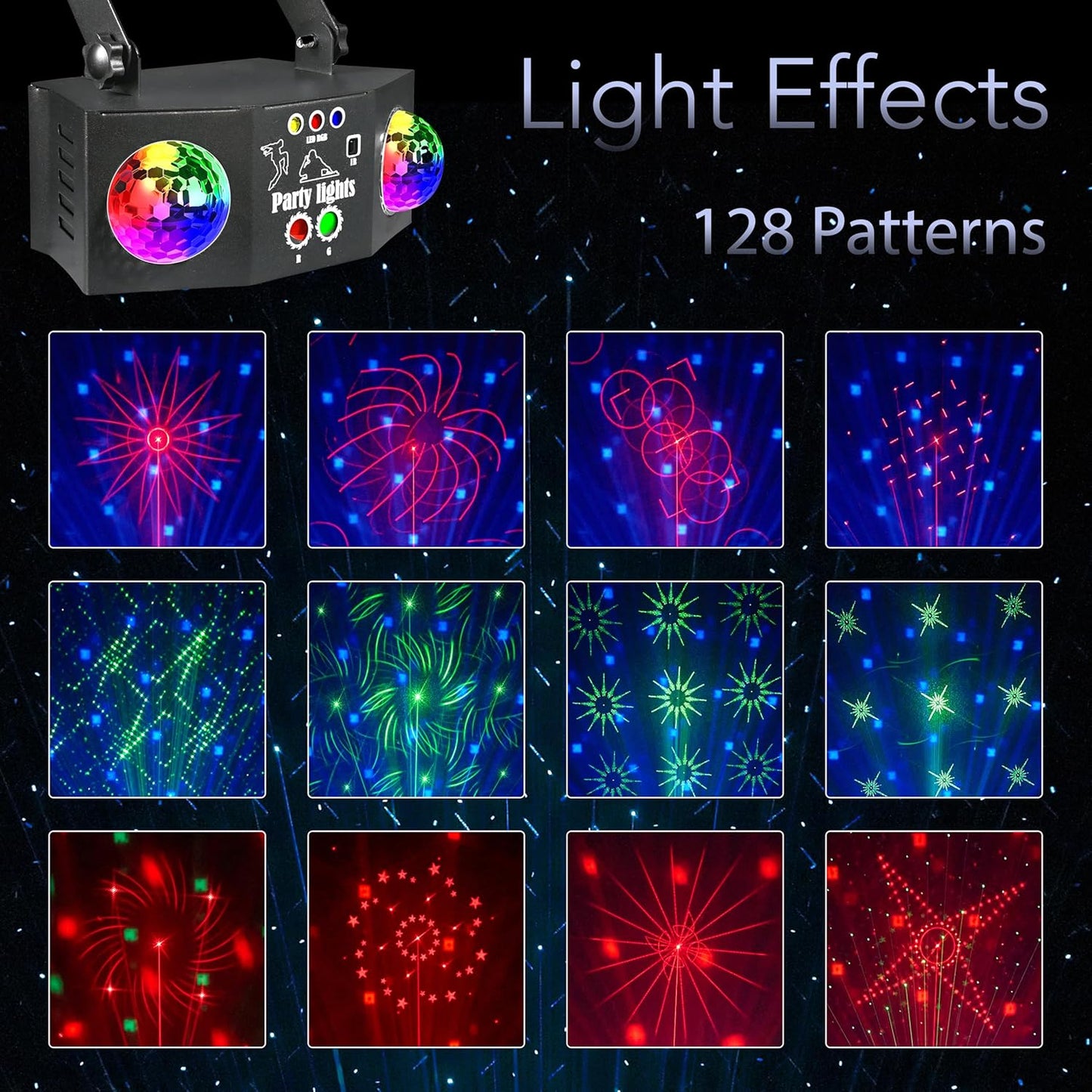 RaveLight™ Double Magic Ball Disco Light