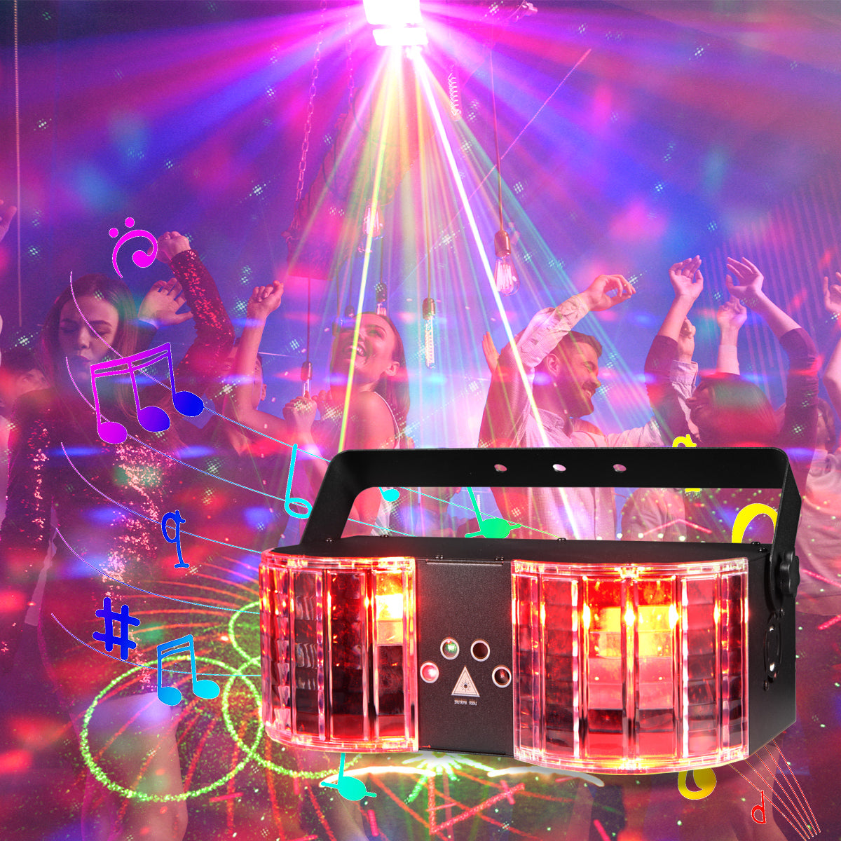 (NEW)RaveLight™  Butterfly King  Stage Light