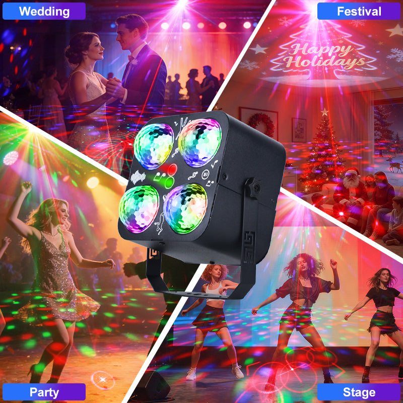 RaveLight™ 4 Magic Ball Pattern Light