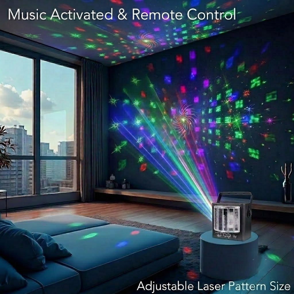 RaveLight™ Butterfly Laser Disco Light
