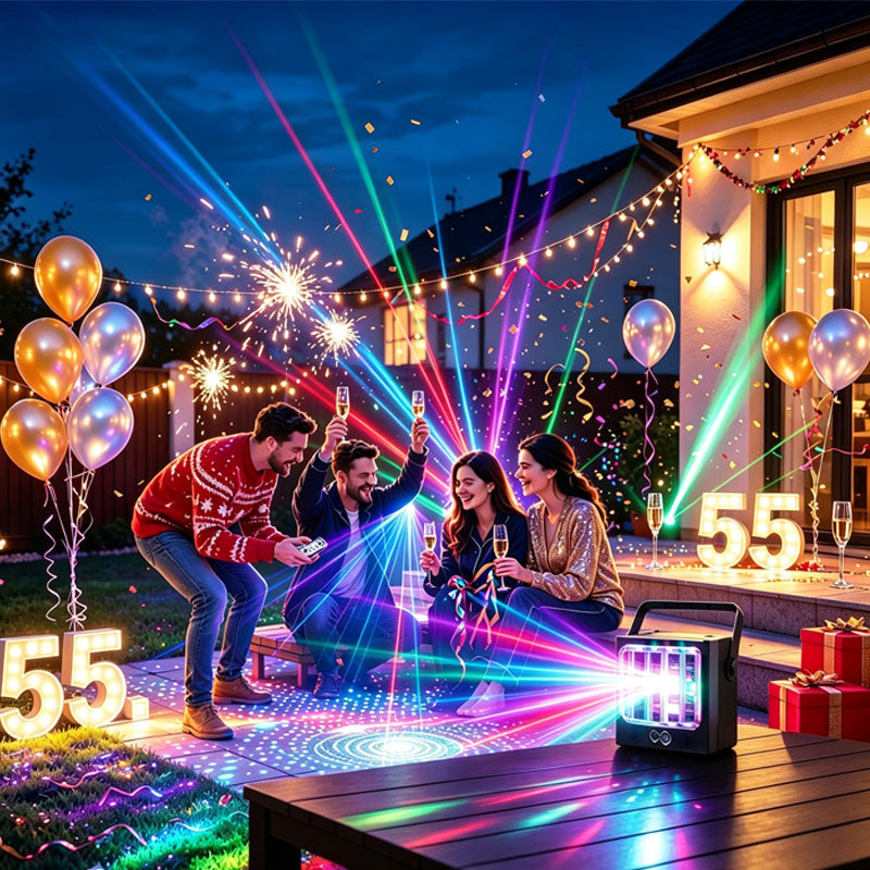 RaveLight™ Butterfly Laser Disco Light