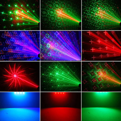 RaveLight™  3-in-1 Laser, Scanner, & Strobe Stage Lighting