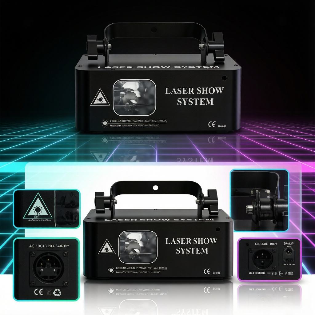 RaveLight™  One Head 90 Pattern Animated Light