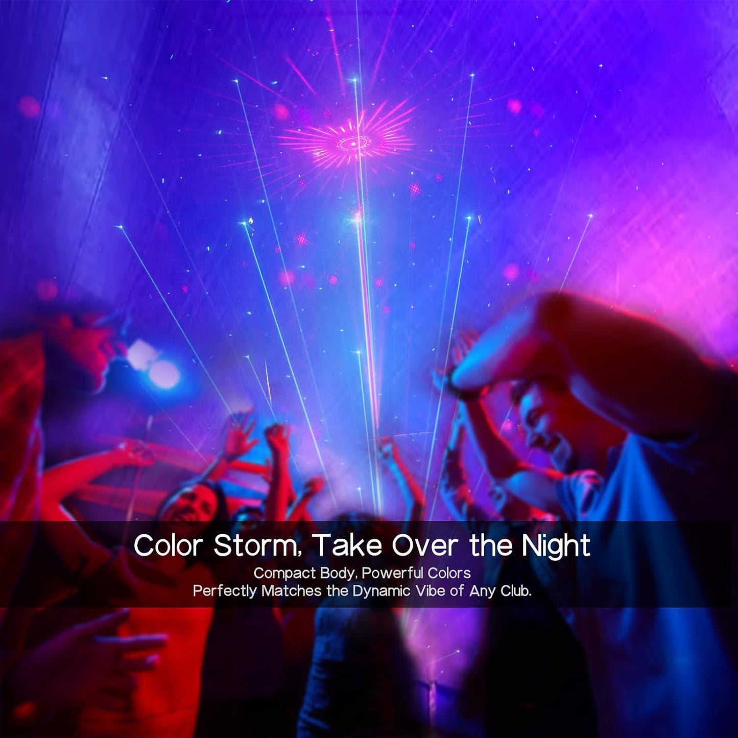 RaveLight™ Butterfly Laser Disco Light