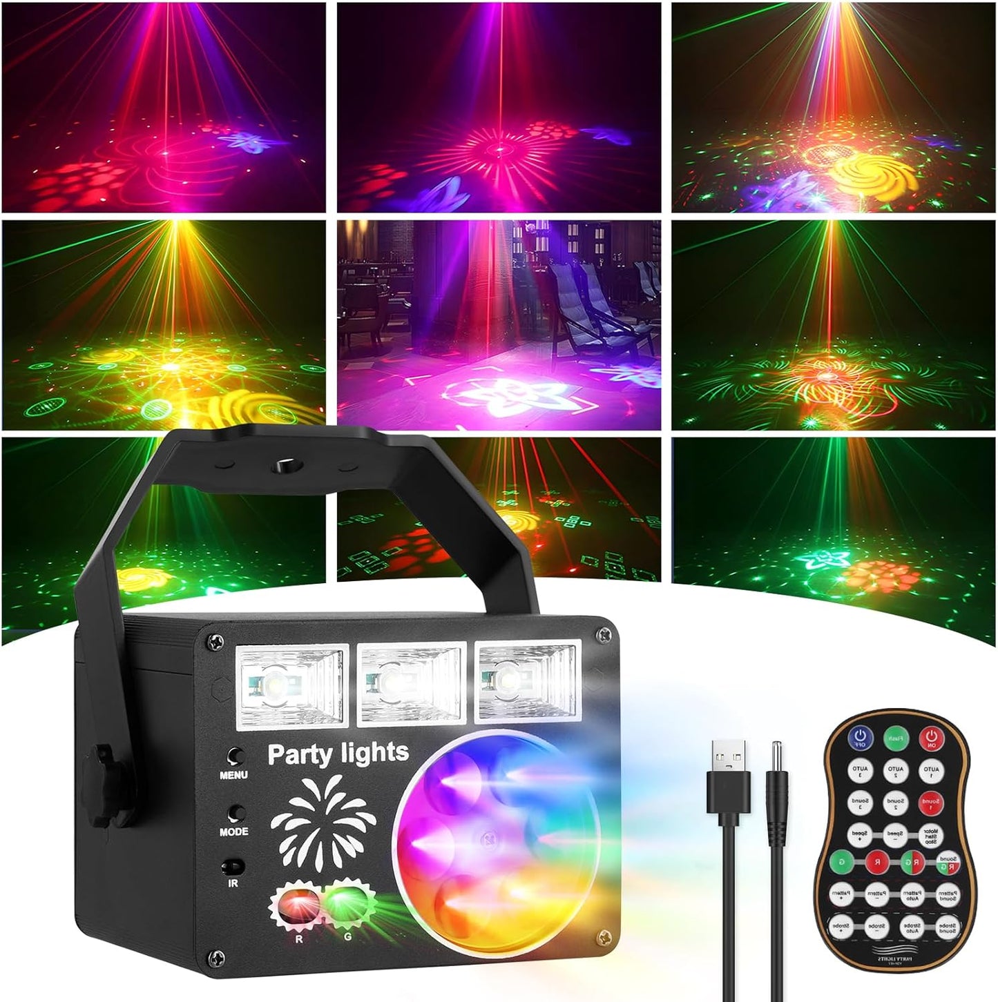 RaveLight™ 3 In 1 Party Light