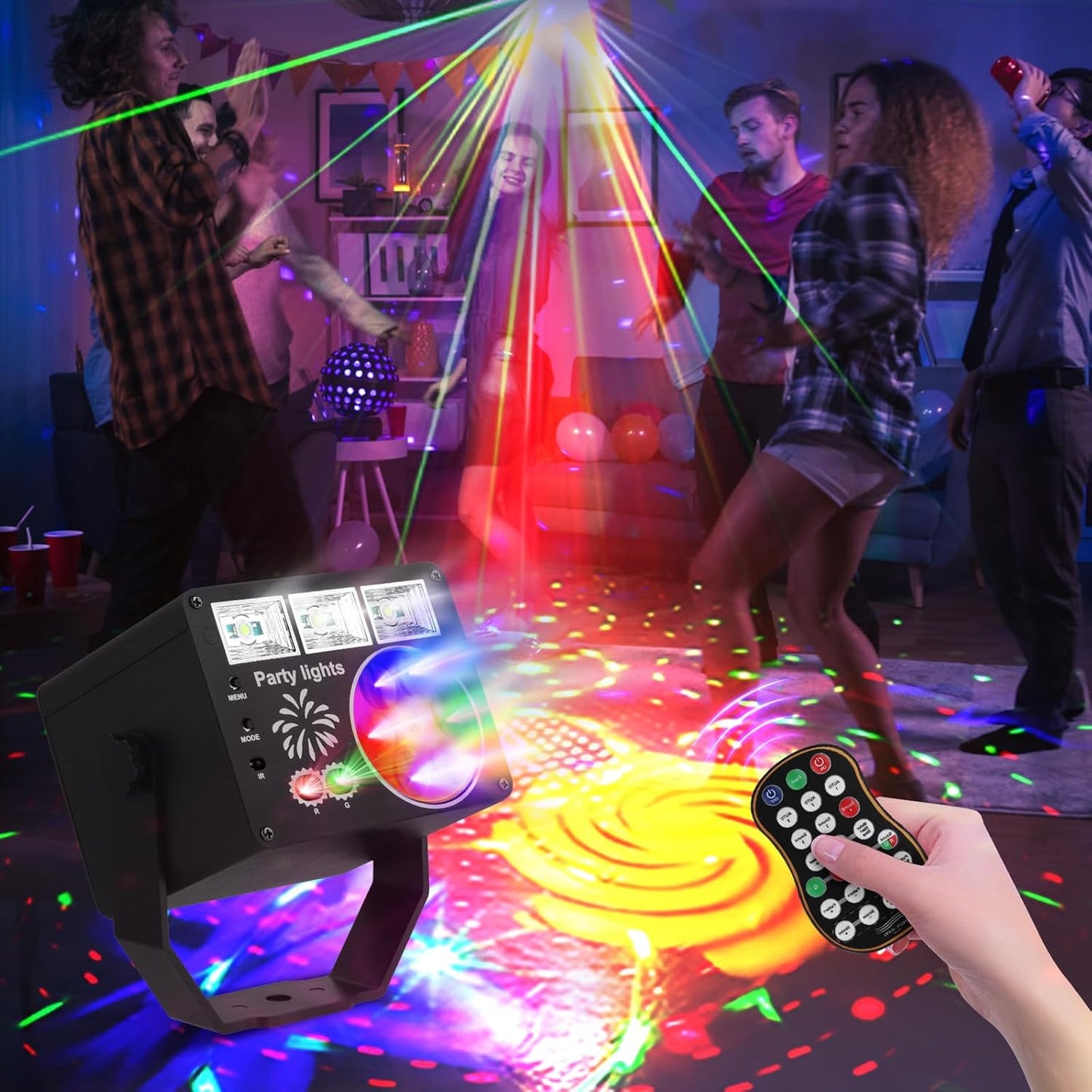 RaveLight™ 3 In 1 Party Light