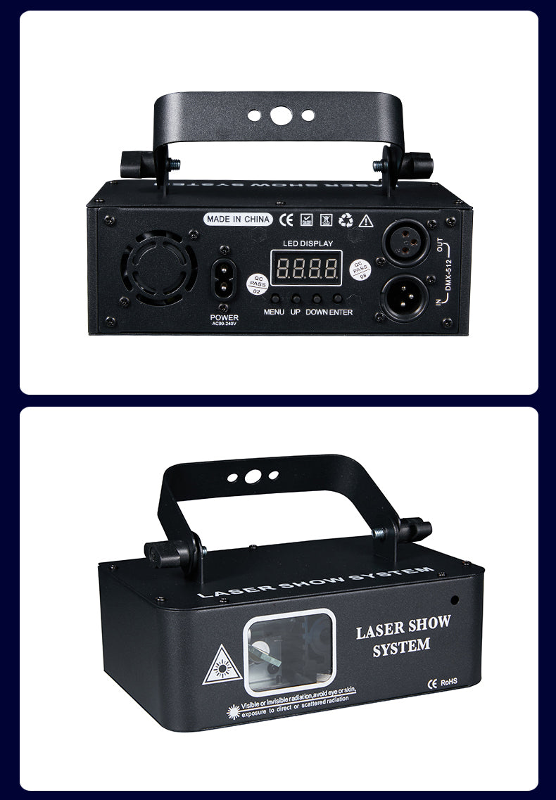 Local Stock|RaveLight™  One Head 90 Pattern Animated Light