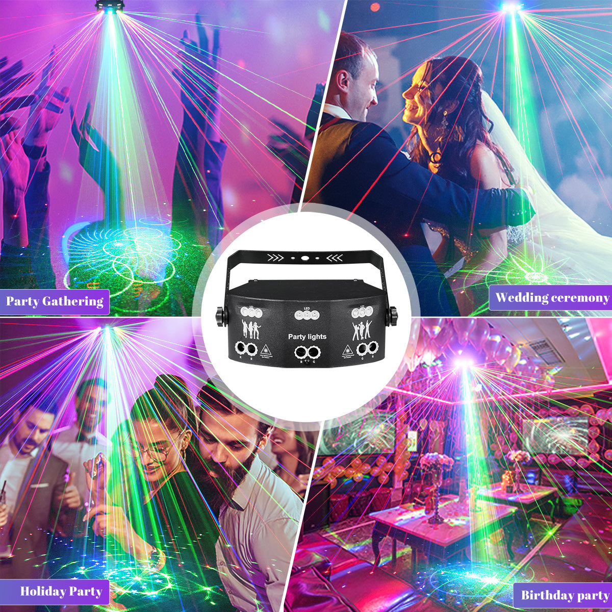 (HOT)RaveLight™ UPGRADED 15-Eye Laser Party Light
