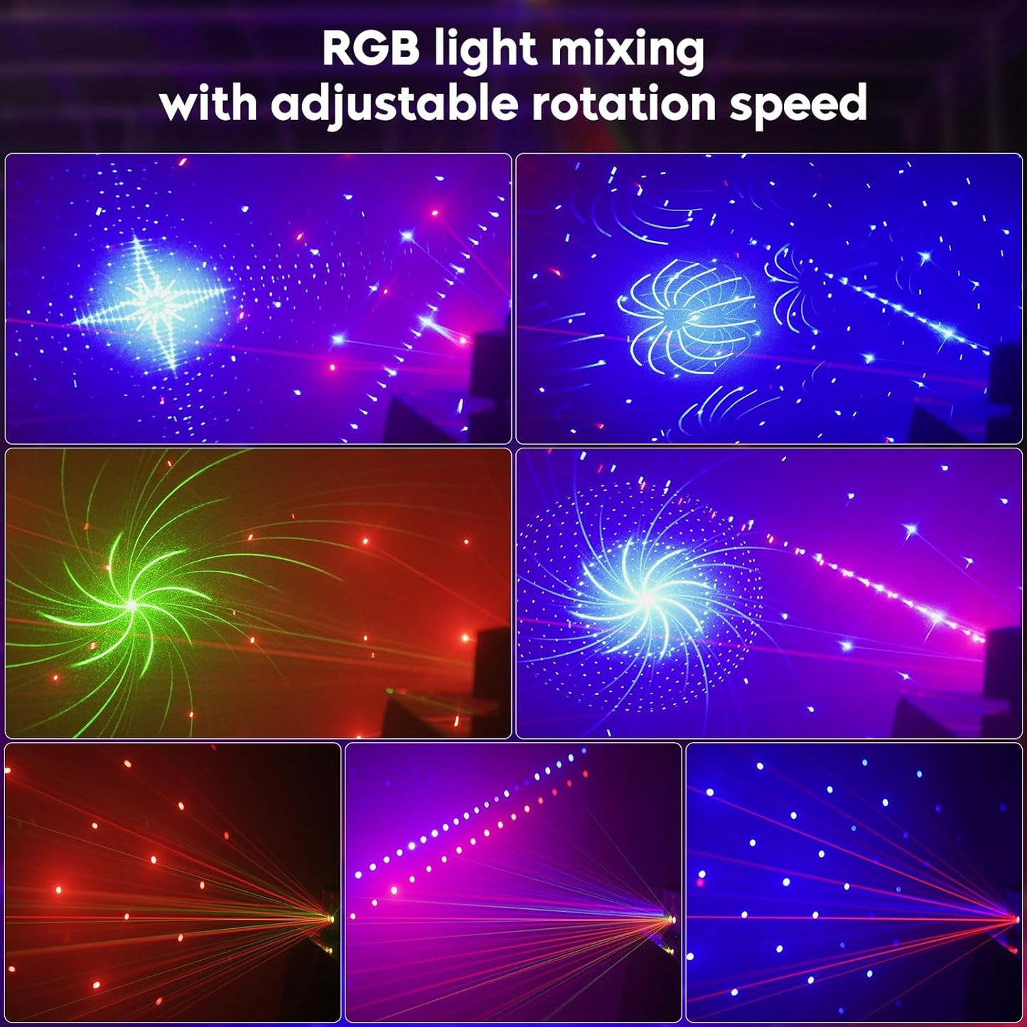 Local Stock|RaveLight™ Updated 9-Eye Laser Party Light