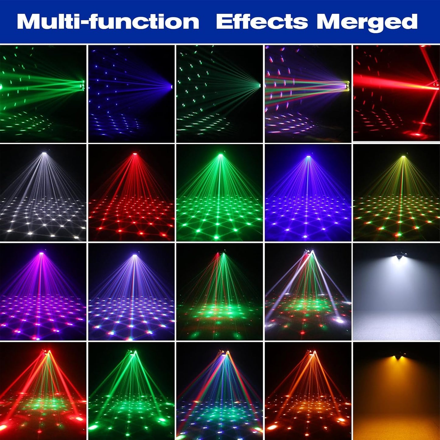 RaveLight™ 150W LED Disco Ball Moving Head