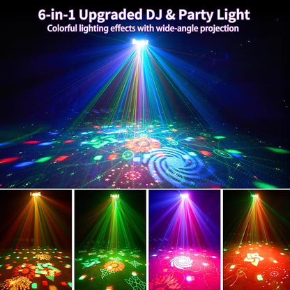 RaveLight™ Kaleidoscope Gobo Light