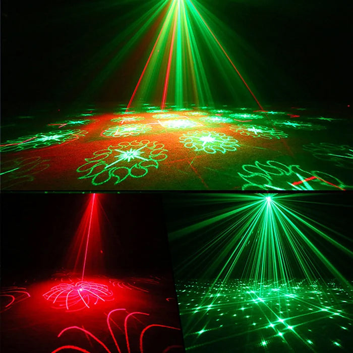 RaveLight™  3-in-1 Laser, Scanner, & Strobe Stage Lighting