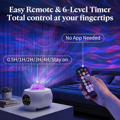RaveLight™ Remote Galaxy Projector