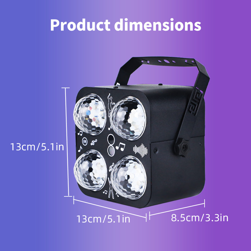 RaveLight™ 4 Magic Ball Pattern Light