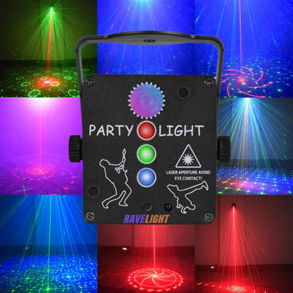 The Ravelight 4-Laser Party Lights Projector