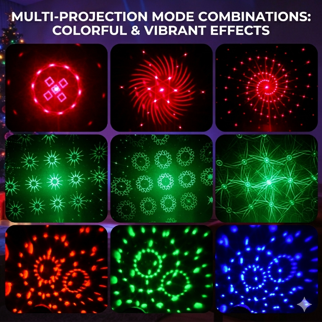 (HOT)RaveLight™ Color Laser Light & Disco Ball light