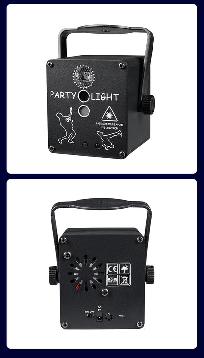 RaveLight™ WIRELESS 3-Laser Strobe Lighting